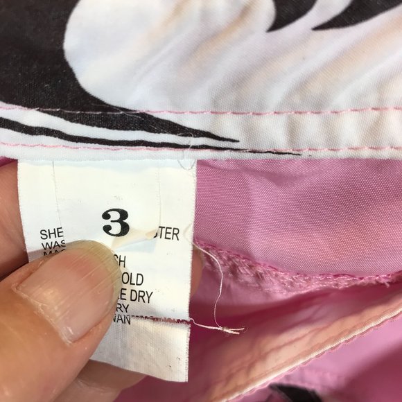 O'Neill Pink Board Shorts Swim Trunks beach pool - Picture 7 of 8